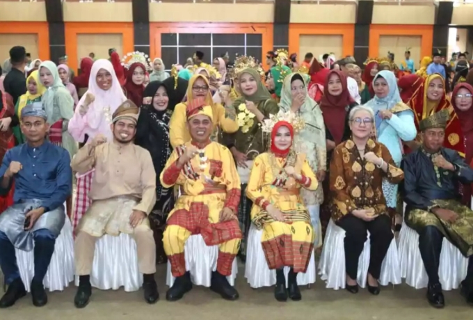 Bupati Inhil H Herman Pimpin Upacara Hardiknas Tahun 2025