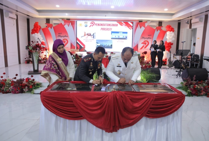 Bupati Asahan Hadir Syukuran HUT Bhayangkara ke 79