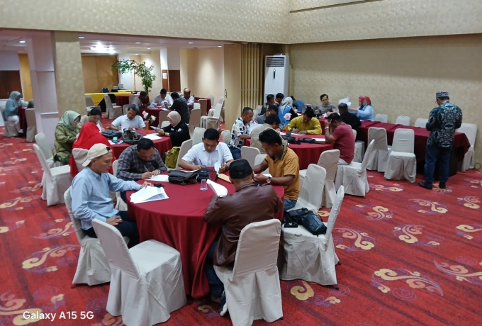 Minggu Ketiga Juli, Testing  Penerimaan Anggota PWI Riau