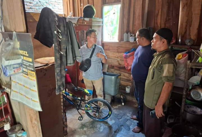 Camat Kota Kisaran Timur Kunjungi Rumah Warga di Kelurahan Mutiara