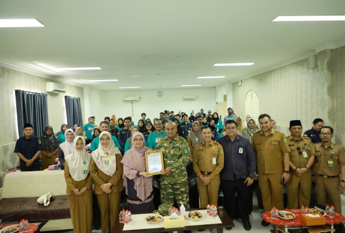 IKTA Pekanbaru dan PSA Malaysia Berkunjung ke RSUD Tengku Rafian Siak