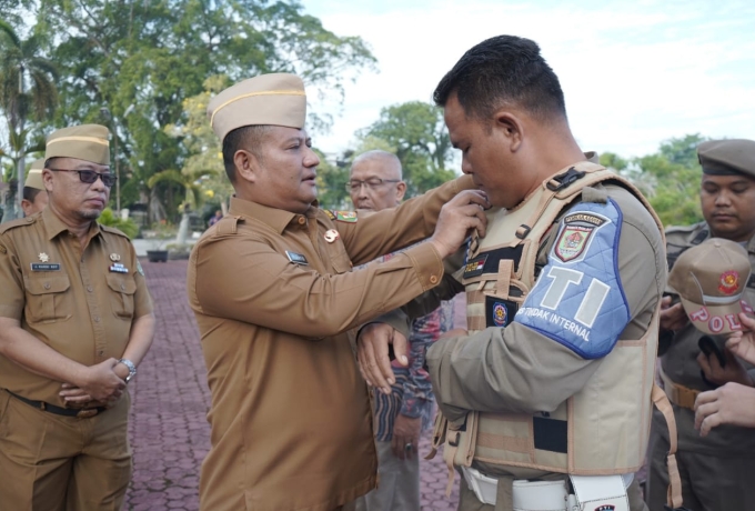 Wakil Bupati Asahan Pimpin Apel Gabungan Bulan Juli 2025