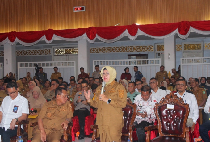 Menteri Pertanian ke Siak, Pemkab Siap Dukung Program Optimalisasi Lahan