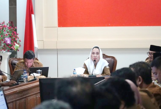 Bupati Natuna Pimpin Rapat Penataan Tenaga Non-ASN Paruh Waktu