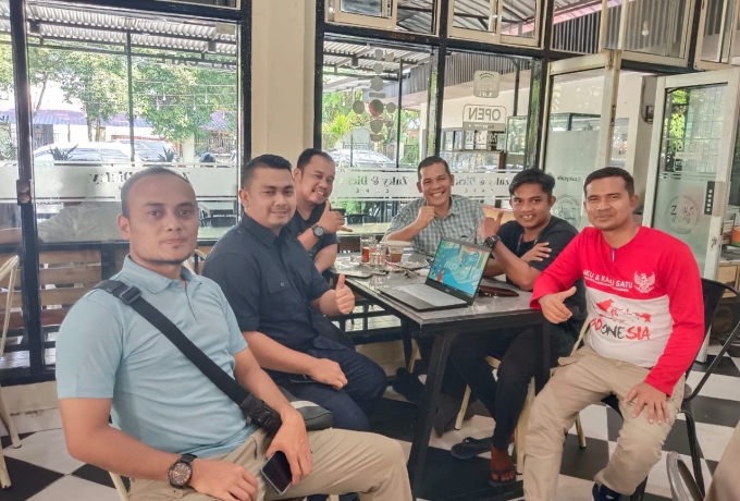 Duduk Bersama Pengurus Plt PWI Kampar, Jufrianis Sampaikan Kesiapan Jelang Kejurprov