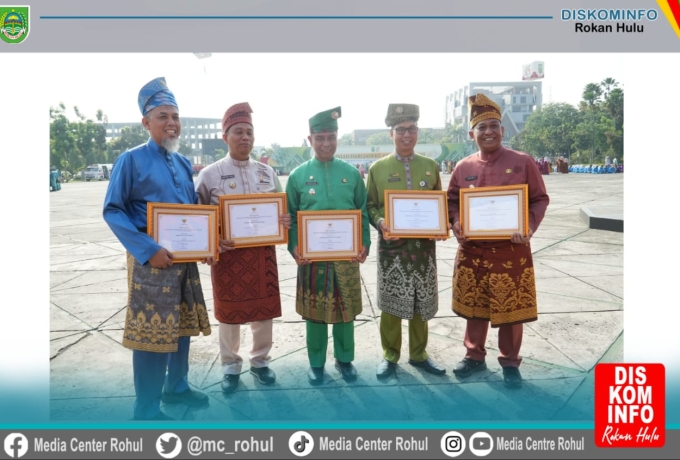 Rokan Hulu Raih Kabupaten Terbaik III dengan Perencanaan dan Pencapaian Tingkat Daerah