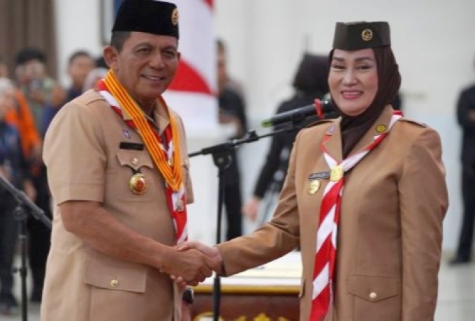 Gubernur Kepri Lantik Pengurus MABICAB Pramuka Natuna Periode 2025-2030