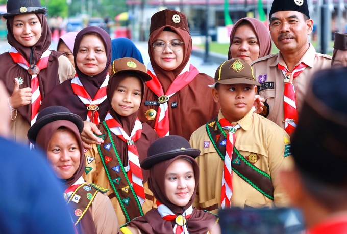 Bupati Afni: Anggota Pramuka, Bisa Jadi Pemimpin berkarakter