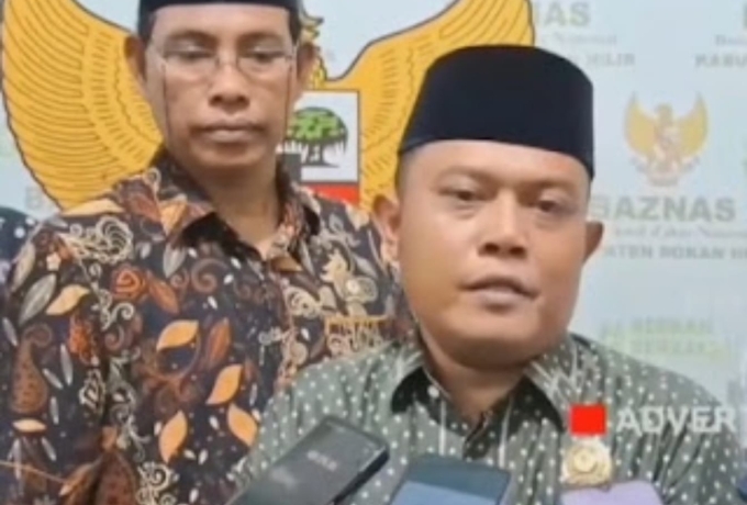 MoU Program Rohil Makmur BAZNAS Rokan Hilir Dengan Kelompok Peternak Sapi Binaan BAZNAS Rohil Digelar Sederhana