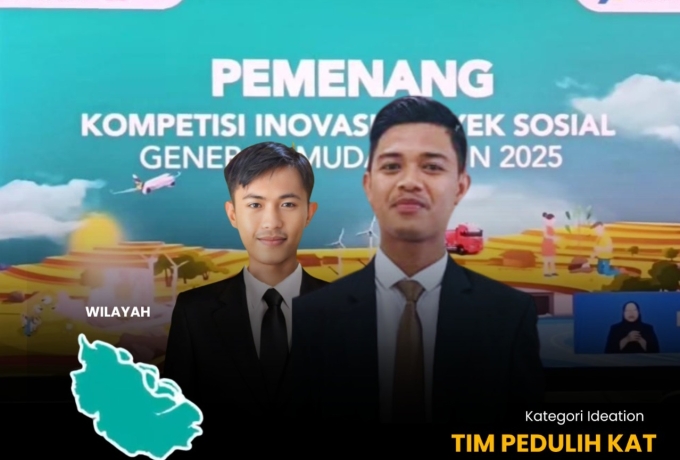 Putra Inhil, Robin S.I.P dan Herman Farmi S.P Raih Prestasi Gemilang di Kompetisi Inovasi Proyek Sosial PFmuda 2025