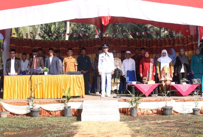 Semangat Kebangsaan Warnai Dirgahayu RI ke 80 Di Desa Sungai Cina