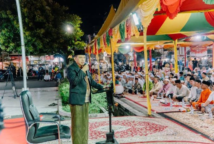 Wabup Rohil Hadir Peringatan Maulid Nabi