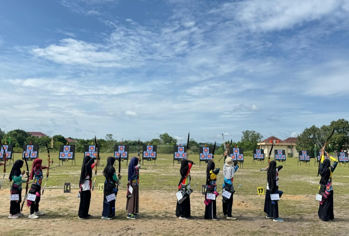 Persaingan Makin Memanas, Prestasi Atlet Kampar di Kejurprov Panahan VII Riau Terus Meningkat