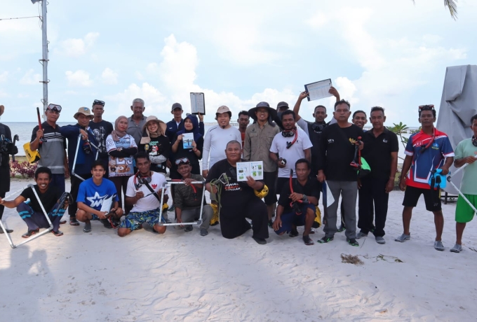 Selamatkan Laut Bintan, Pokmaswas Dapat Pelatihan Pantau Ekosistem Lamun