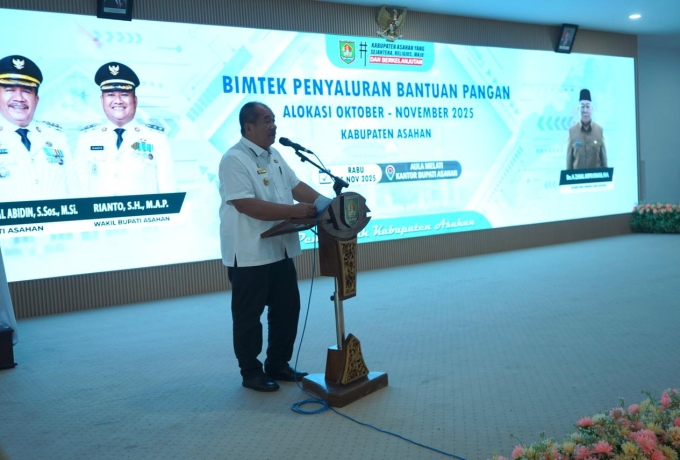 Bupati Asahan Tegaskan Komitmen Pemerintah dalam Ketahanan dan Penyaluran Bantuan Pangan