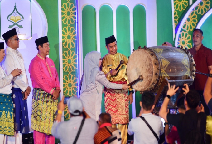 MTQ Kabupaten Kampar 2025 Resmi Dibuka, Bupati Ahmad Yuzar Ajak Peserta Tampil Maksimal dan Junjung Sportivitas