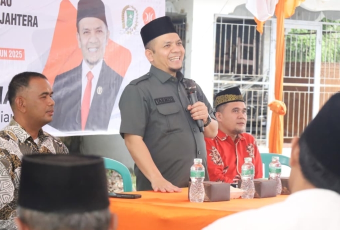 Reses di Tenayan Raya, Wakil Ketua DPRD Riau Ahmad Tarmizi Serap Aspirasi Warga Mulai Penerangan hingga Infrastruktur