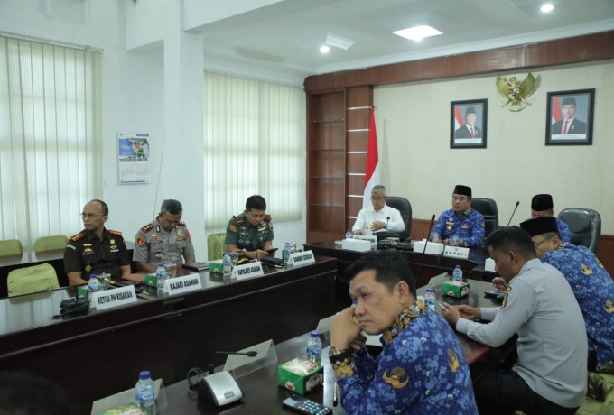 Forkopimda Asahan Ikuti Rakor Nasional Antisipasi Nataru Bersama Kementerian dan Lembaga RI