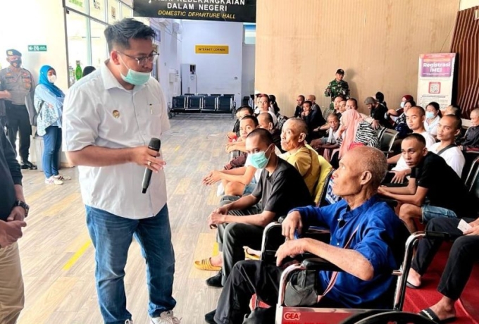 Selama Tahun 2025, 2.707 PMI Dideportasi dari Malaysia Melalui Riau