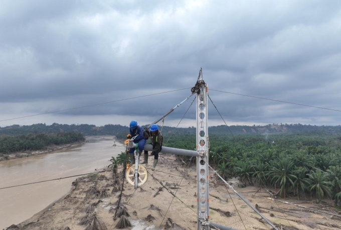 PLN Berhasil Operasikan Jalur 2 Transmisi Pangkalan Brandan-Langsa, Pasokan Listrik Ke Aceh Makin Andal