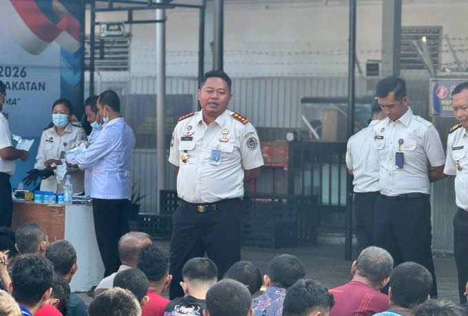 Awali Tahun 2026, Kalapas Bagansiapiapi Tegaskan Disiplin, Keamanan, dan Kesehatan WBP