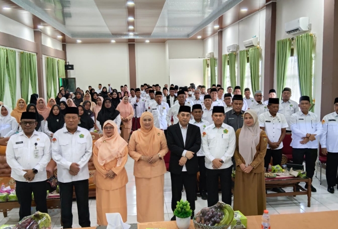 Pisah Sambut Kakan Kemenag Kampar Khidmat, Erizon Efendi Tegaskan Pelayanan Cepat, Mudah, dan Gratis