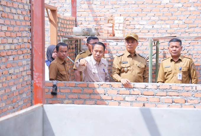 Wawako Tinjau Pembangunan Dapur MBG di Wilayah 3T Pekanbaru