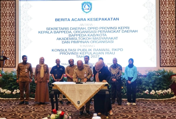 Pemprov Kepri Mulai Perencanaan Pembangunan 2027 Lewat Forum Konsultasi Publik