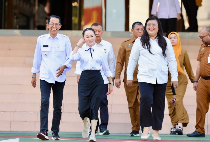 Pimpin Apel Gabungan Pemko-BP Batam, Amsakar Tekankan Percepatan Asta Cita Presiden