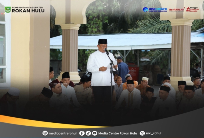 Safari Ramadan ke Empat Pemda Rohul,  Saat Penantian Panjang Masyarakat Dijawab Bupati Anton