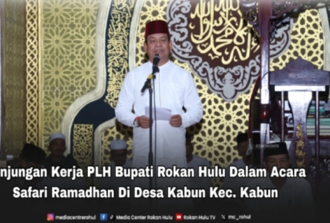 Safari Di Batas Negeri, Wabup Syafaruddin Poti Salurkan Bantuan dan Perkuat Silaturahmi