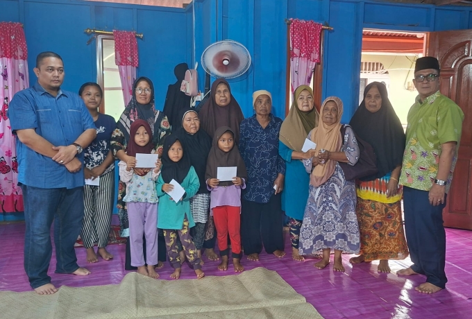 Berbagi di Bulan Penuh Berkah, Bapenda Batam Salurkan Santunan kepada Anak Yatim dan Janda Lansia