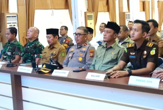 Pemkab Inhil Lakukan Rakoor Perkuat Kesiapan Pengamanan Mudik