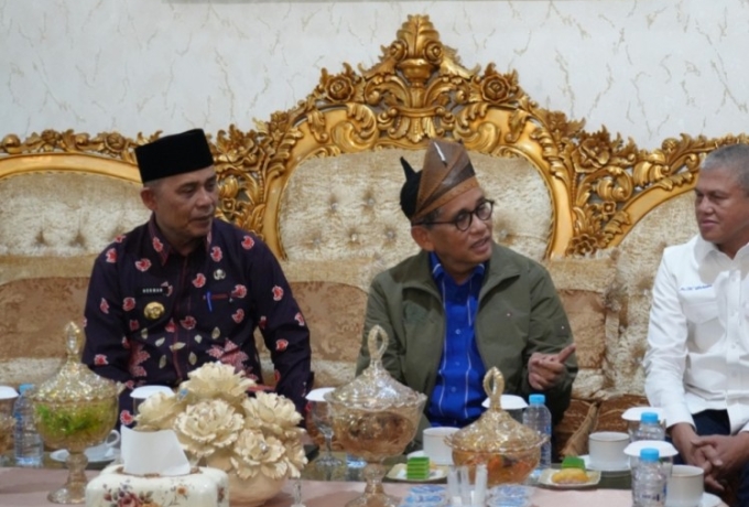 Bupati Inhil Bahas Dukungan APBN untuk Pembangunan Daerah