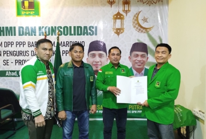 Ahmad Fuad di Tunjuk Jadi Plt PPP Inhil, Andi Rusli Terima Keputusan