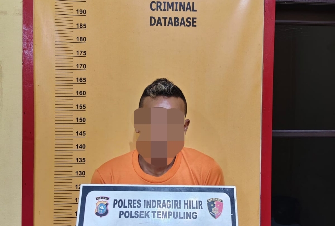 Rumah Kosong di Tempuling Jadi Target, Pelaku Ditangkap