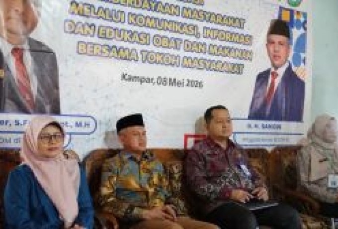 Pj Kades Batu Langkah Kecil Apresiasi Edukasi BBPOM dan DPR RI untuk Warga Desa