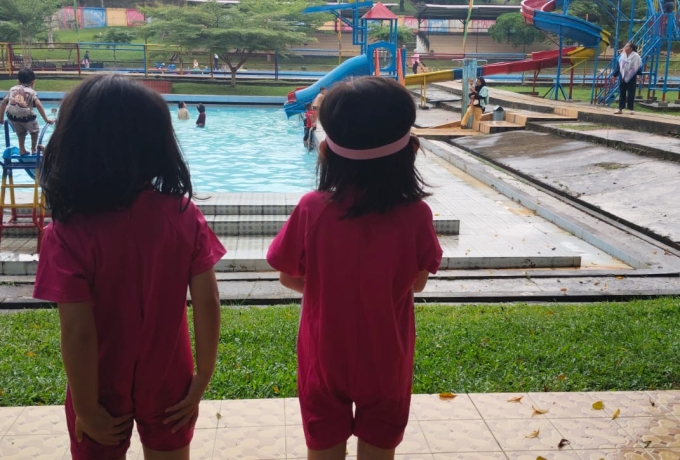 Libur Panjang di Stanum, Tawa Anak-Anak Pecah di Tengah Kota Bangkinang