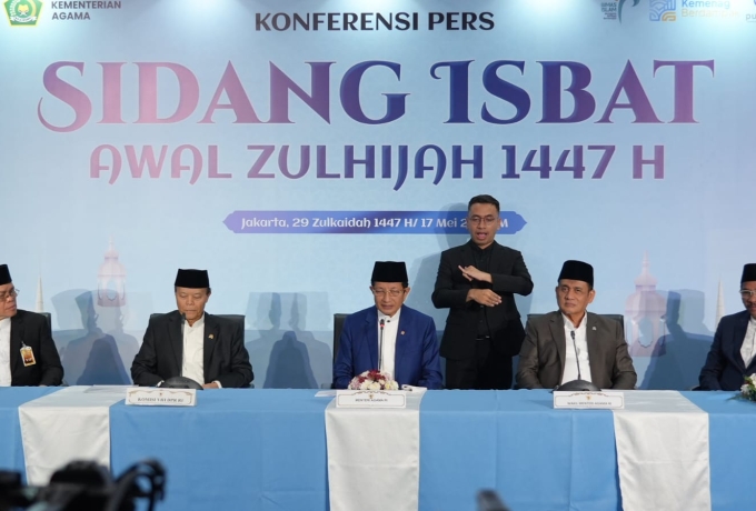 Pemerintah Tetapkan Iduladha 1447 H Jatuh pada 27 Mei 2026