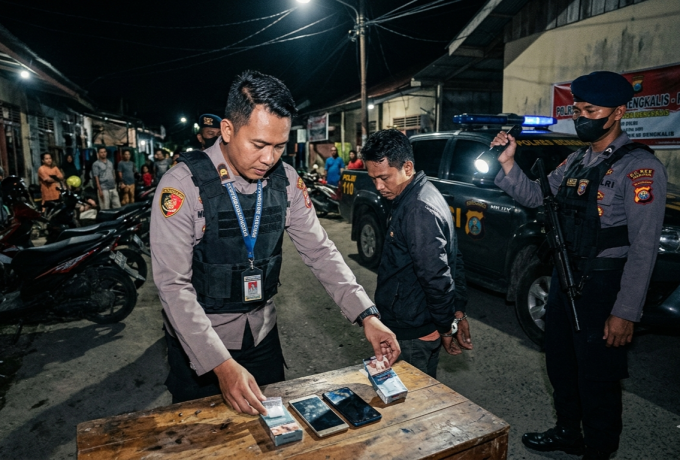 Satresnarkoba Polres Bengkalis Ringkus Tiga Terduga Pengedar Sabu dalam Dua Hari