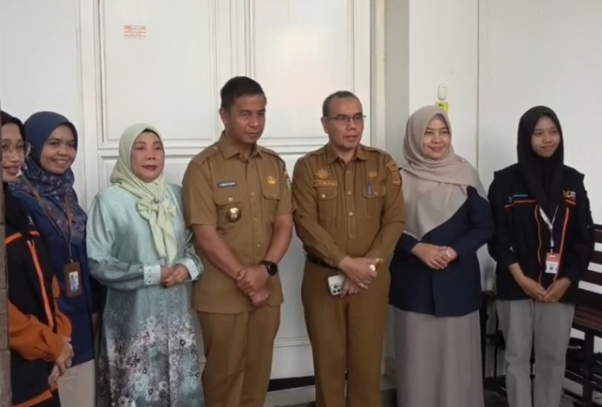 Bupati Kampar Terima Petugas Sensus Ekonomi 2026 BPS Kampar