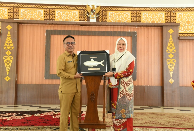 Terima 485 Mahasiswa Kukerta UNRI, Bupati Bengkalis Harap Jadi Agen Perubahan di Tengah Masyarakat