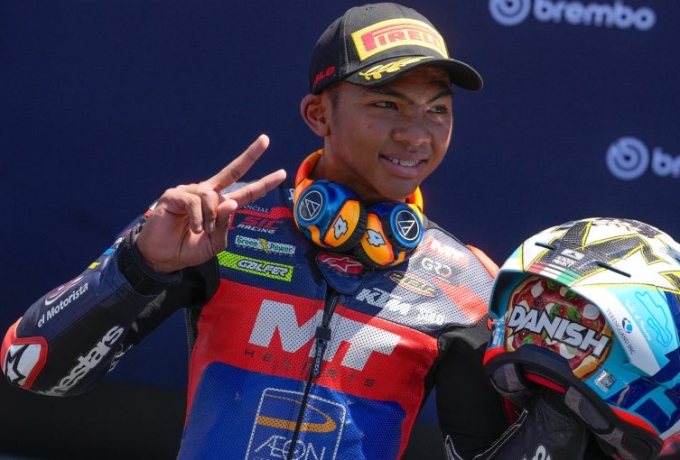 Jelang MotoGP Belanda, Hakim Danish Masuk Daftar Elite Pemenang Grand Prix Asia Tenggara