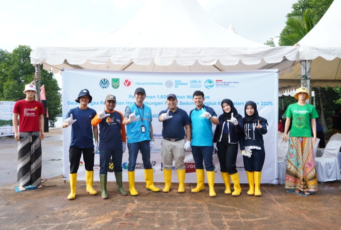PLN Batam Dukung Penanaman 1.700 Bibit Bakau pada Peringatan Hari Lingkungan Hidup Sedunia 2026 Tingkat Kota Batam
