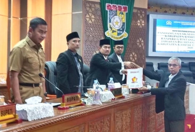Fraksi Gerindra Soroti Dugaan Anggaran Makan Minum Rp20 Miliar di Kampar, Bupati Sebut Akumulasi 
