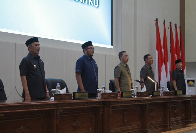 DPRD Inhil Gelar Paripurna Ke-8, Bahas Pertanggungjawaban APBD 2025 dan Serap Aspirasi Hasil Reses