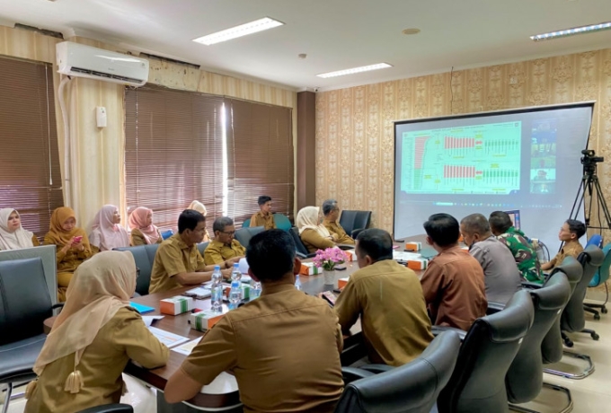Bupati Ahmad Yuzar Ikuti Rakor Pengendalian Inflasi dan Evaluasi Program 3 Juta Rumah