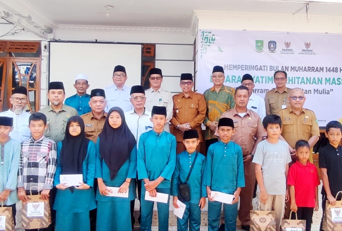 Khitan Mulia di Bulan Muharram, BAZNAS Kepri dan Natuna Bantu 86 Anak Kurang Mampu