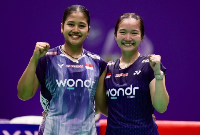 China Open 2026: Rachel/Febi Revans atas Unggulan Kedua China, Tantang Ganda Amerika di 16 Besar