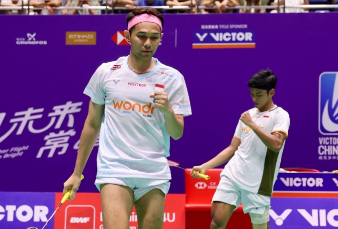 Jadwal Semifinal China Open 2026: Fajar/Fikri Bermodal Rekor Positif Hadapi Wakil Tuan Rumah